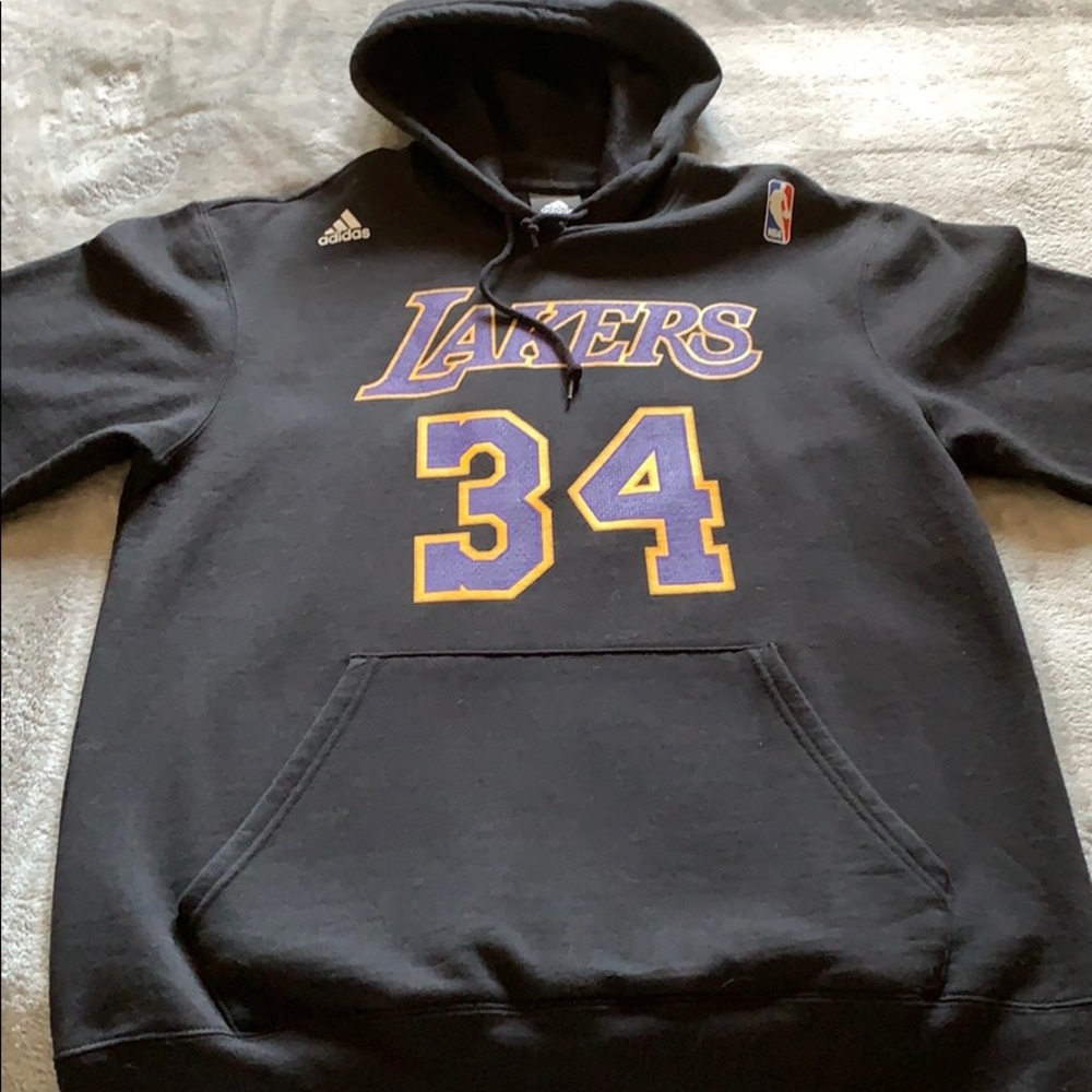 Medium Lakers #34 Shaq hoodie